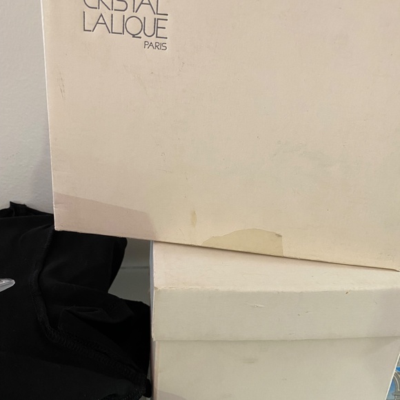 Lalique Paris Swallow Birds Bookends RETIRED - Picture 11 of 11